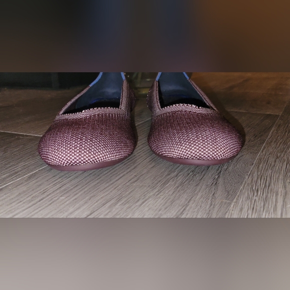 Rothy's The Flat Birdseye Plum Round Toe Flats, Women's Size 6.5, EU 37 - Picture 5 of 16